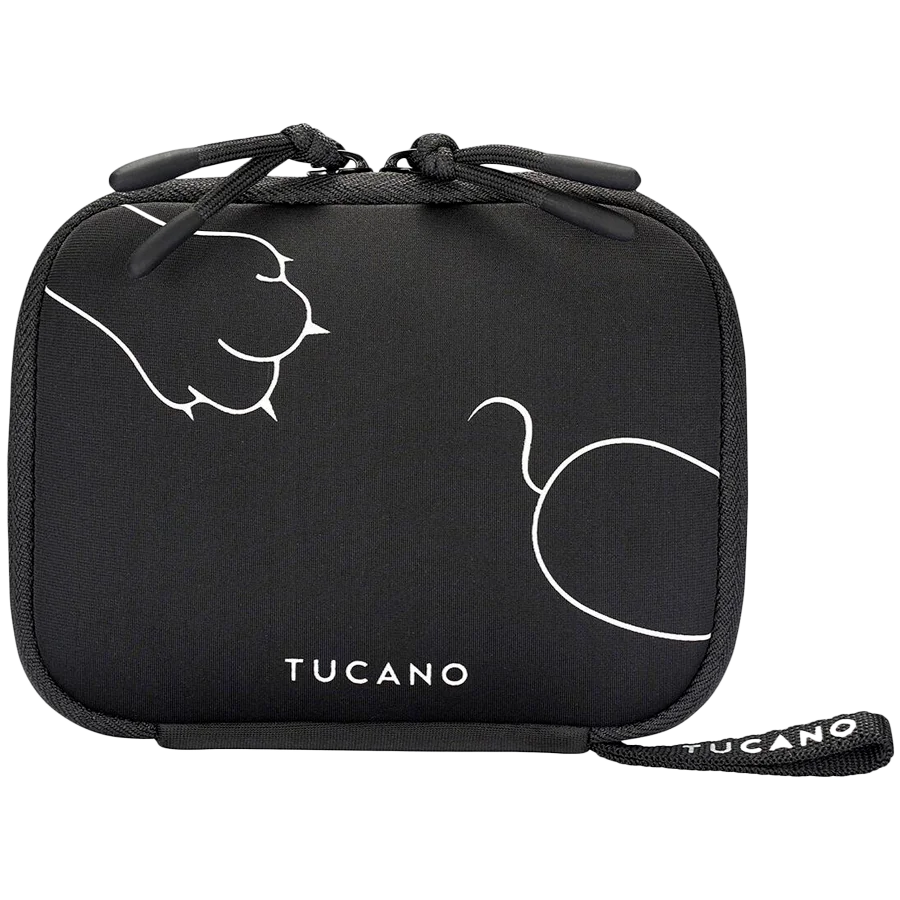 TUCANO TOPO Hard Disk Pouch, Black