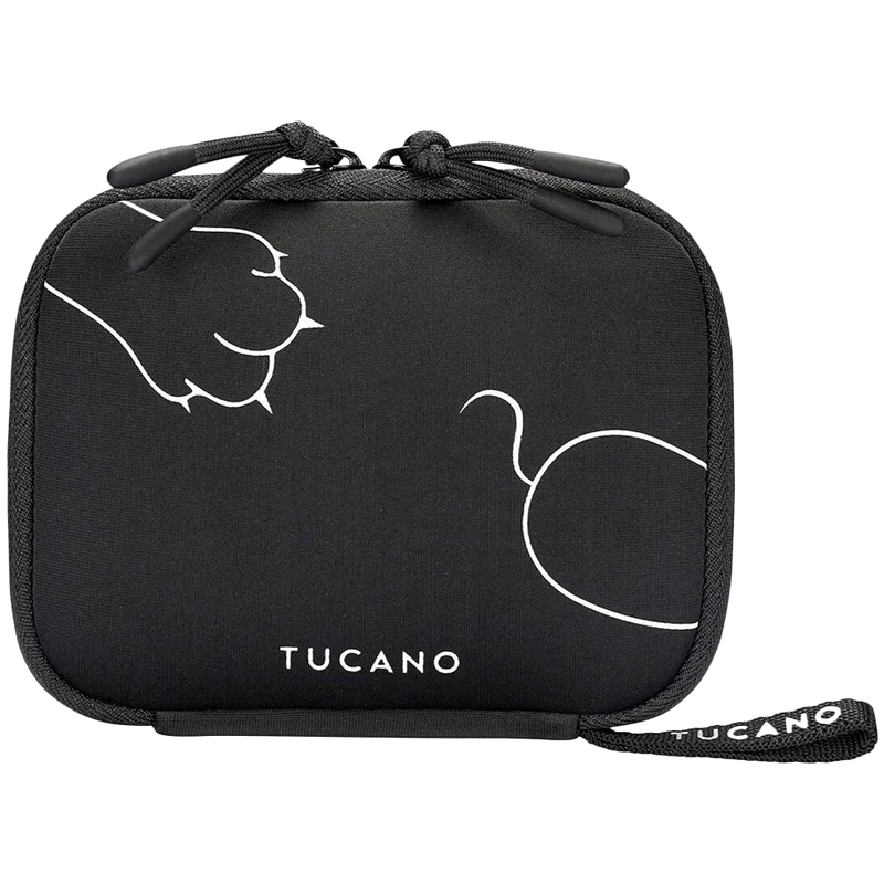 TUCANO TOPO Hard Disk Pouch, Black