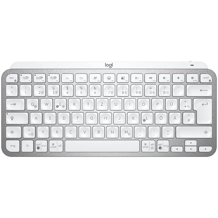 Клавиатура Logitech MX Keys Mini Bluetooth с подсветка Pale Grey US Int'l