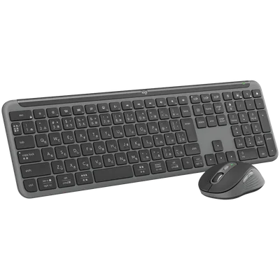 Комплект клавиатура и мишка Logitech Signature Slim Combo MK950 Graphite US International