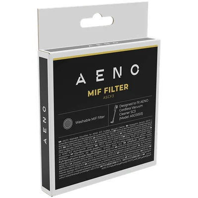 Филтър за прахосмукачка AENO – ASCF3, за SC3, миещ се MIF