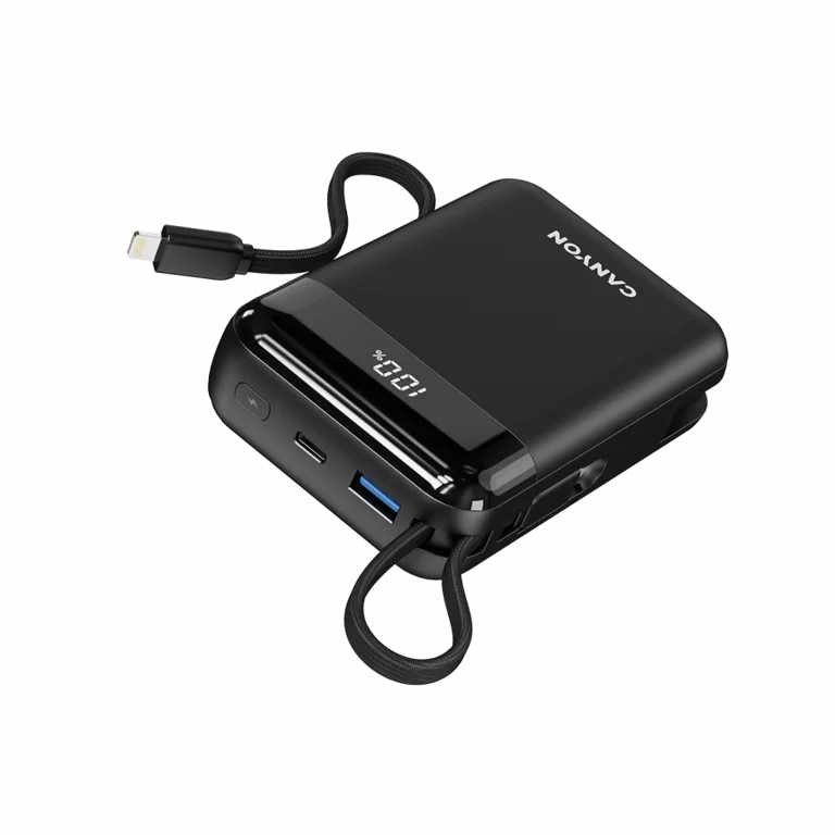 Външна батерия CANYON OnPower 204 20000mAh Черен