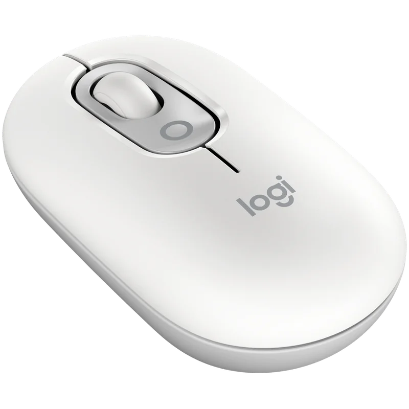 LOGITECH POP Mouse with emoji - OFF-WHITE - BT  - EMEA28i-935 - FY25,TERRA