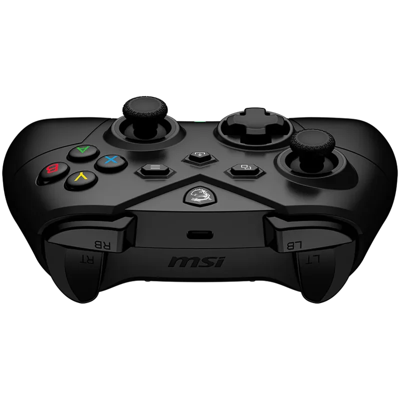 MSI Gaming Controller FORCE GC300 WIRELESS, Wireless, Bluetooth, 2-Level Hall Effect Triggers, Rear Buttons, Haptic Feedback, 600 mAh Battery, 3.5mm Audio Jack