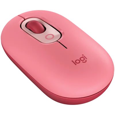 LOGITECH POP Mouse with emoji - ROSE - BT  - EMEA28i-935 - FY25,TERRA