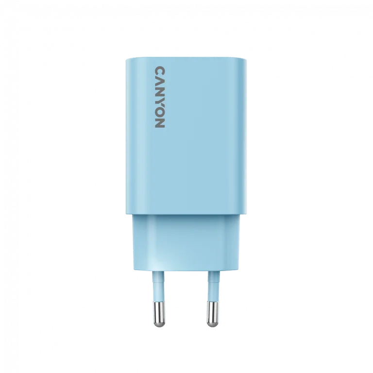CANYON charger OnCharge 30CL Max Power 30W 1xPD EU Light Blue