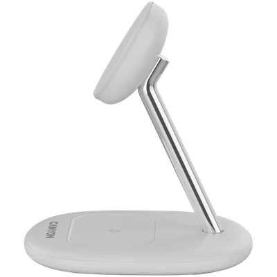 CANYON wireless charger WCS-205 15W Qi2 2in1 White