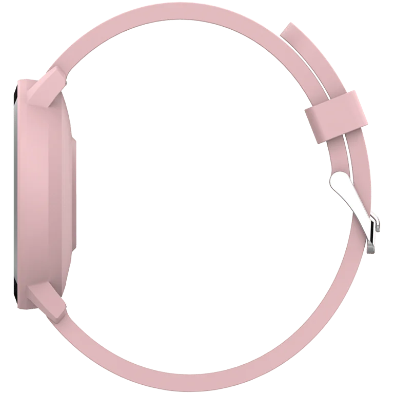 CANYON Lollypop SW-63, Smart watch, 1.3inches IPS full touch screen, Round watch, IP68 waterproof, multi-sport mode, BT5.0, compatibility with iOS and android, Pink, Host: 25.2*42.5*10.7mm, Strap: 20*250mm, 45g