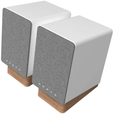Onkyo Creator Series GX-10DB Powered Speakers, White, pair
