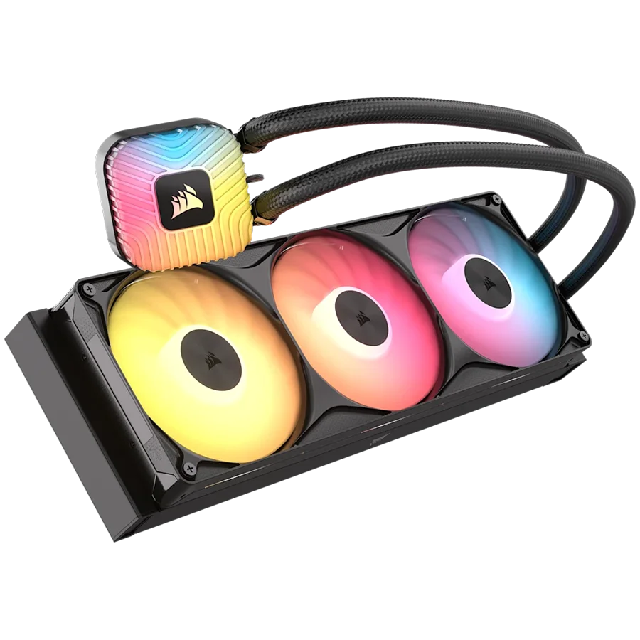 CORSAIR NAUTILUS II 360 RS ARGB, 360mm Radiator, Liquid CPU Cooler