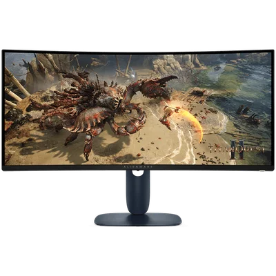 DELL Alienware 34 Curved Gaming Monitor AW3425DWM, 34" WQHD 3440x1440 at 180Hz, 21:9, 95% DCI-P3 (CIE 1976), 1 ms, 400 cd/m2(peak), 3000:1, 1.07 billion colours, 178/178, 2xHDMI, DP 1.4, USB 5Gbps Type-A,1 USB 5Gbps Type-B, Height, tilt, VESA