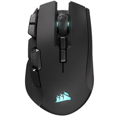 Гейминг мишка CORSAIR IRONCLAW WIRELESS SE, безжична, RGB подсветка, 26000 dpi, оптична