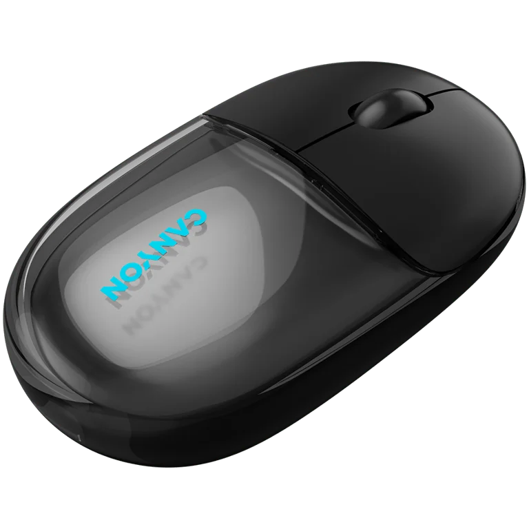 CANYON mouse OnClick 24 BT/ Wireless Transparent/Black