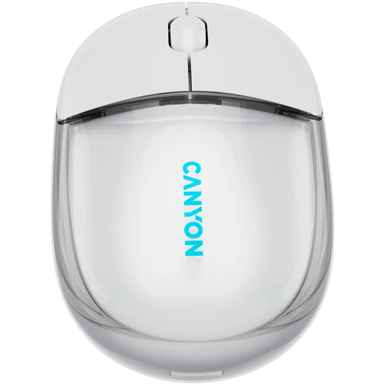 CANYON mouse OnClick 24 BT/ Wireless Transparent/White
