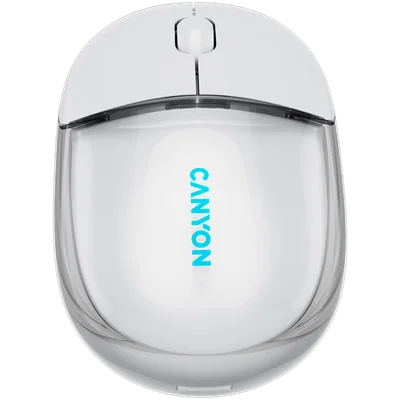 CANYON mouse OnClick 24 BT/ Wireless Transparent/White