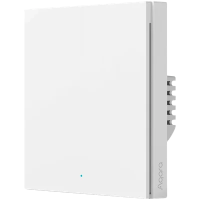 Aqara Smart Wall Switch H1 (with neutral, single rocker) Model No: WS-EUK03; SKU: AK073EUW01