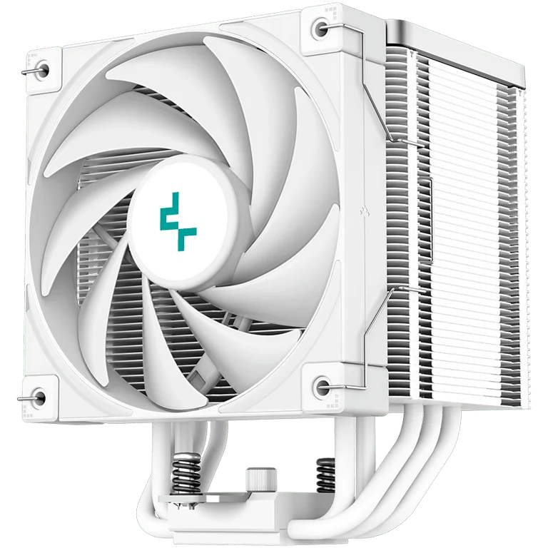 Охладител за процесор DeepCool AK500 WH 1x120mm вентилатор, TDP 240W, 5 топлинни тръби, Бял