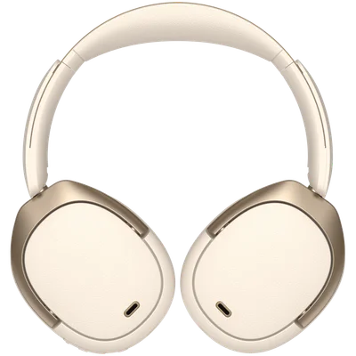 Edifier WH950NB Wireless Over-Ear Headphones, 40mm Dynamic Titanium-Coated Drivers, BT V5.4, ANC, Hi-Res Audio Certification, Up To 80H Battery, USB-C, Ivory