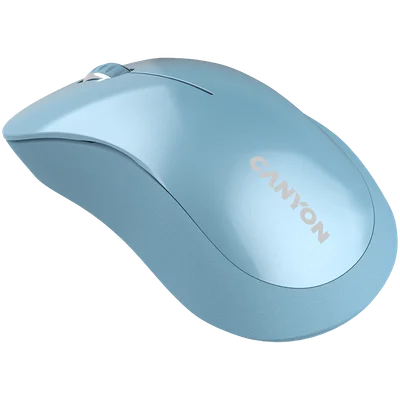 CANYON MW-11, 2.4 GHz  Wireless mouse ,with 3 buttons, DPI 1200, Battery:AAA*2pcs  ,Blue67*109*38mm 0.063kg