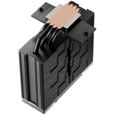 DeepCool AK400 G2, CPU Air Cooler, 1x120mm PWM Fan, Wooden Top Cover, TDP 240W, 4 Heatpipes, Black, LGA1851/1700, AMD AM5/AM4, 132x92x156 mm(LxWxH), 3Y, R-AK400G2-BKNNMN-GJD