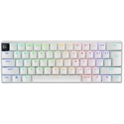 Гейминг клавиатура Logitech G PRO X 60 LIGHTSPEED Wireless (Tactile) EMEA28-935 Бял