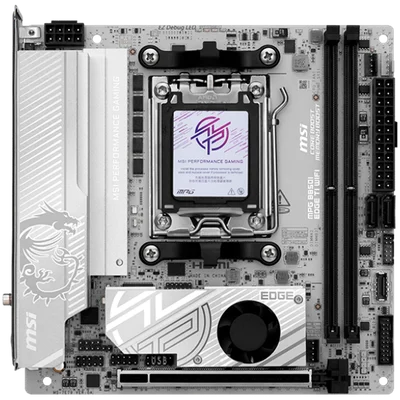 Дънна платка MSI MPG B850I EDGE TI WIFI, Socket AM5, DDR5, Mini-ITX
