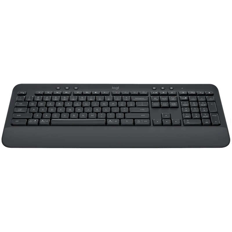 Клавиатура Logitech SIGNATURE K650 безжична Bluetooth, Graphite, US International