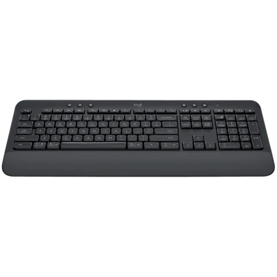 Клавиатура Logitech SIGNATURE K650 безжична Bluetooth, Graphite, US International