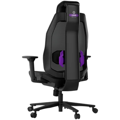 Гейминг стол LORGAR – CHP51 Pro Mesh, черен, регулируем, 4D подлакътници