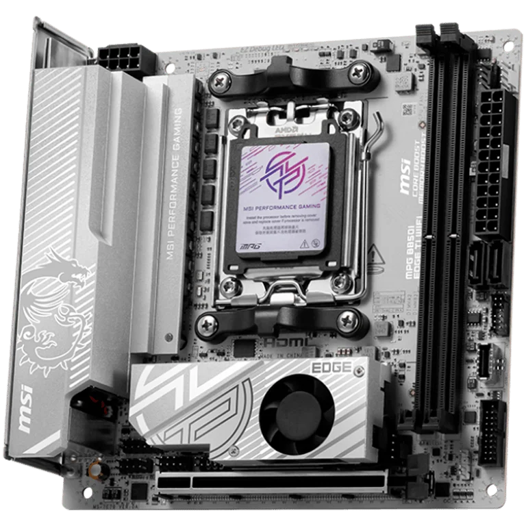 Дънна платка MSI MPG B850I EDGE TI WIFI, Socket AM5, DDR5, Mini-ITX