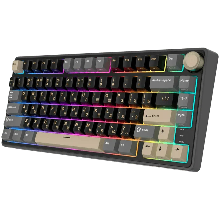 ROYAL KLUDGE R75 Phantom Gaming Keyboard K silver switch