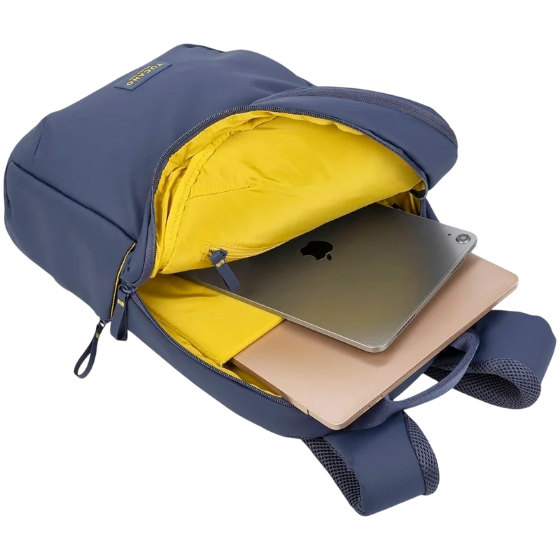 TUCANO LASER Backpack for Laptop 15.6 / MacBook Pro 16, water-resistant recycled fabric, Blue