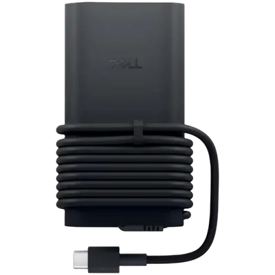 Захранващ адаптер Dell 100W USB-C с включен кабел захранване (европейски стандарт)