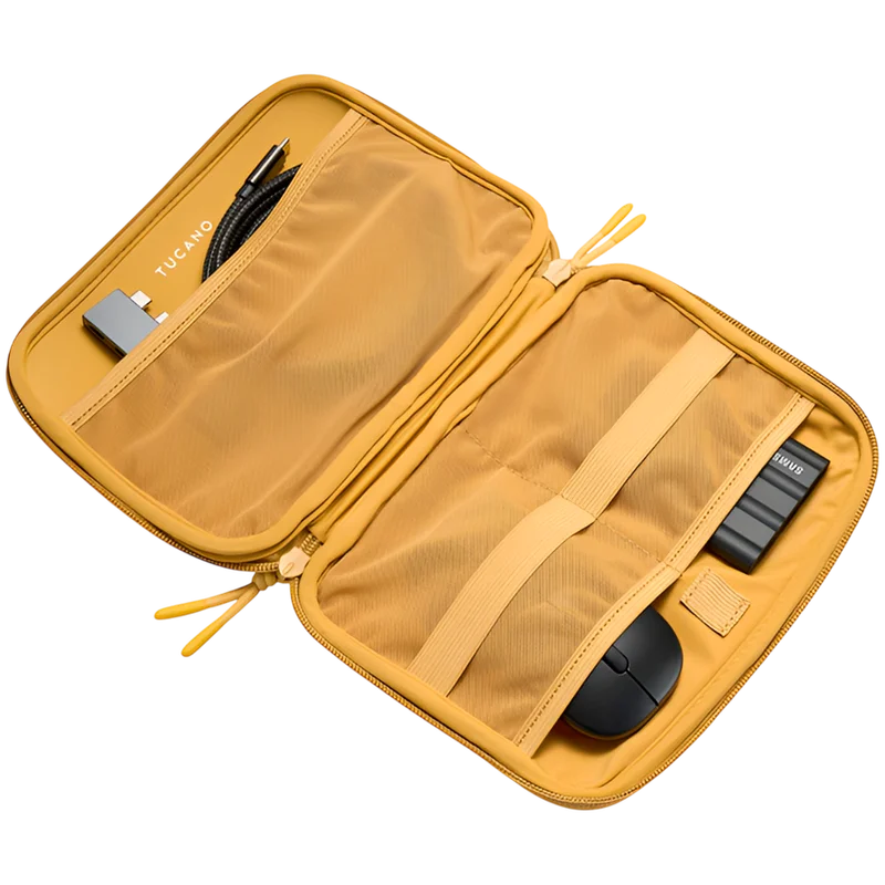 TUCANO TOPO Small Organizer, Yellow