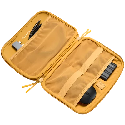 TUCANO TOPO Small Organizer, Yellow