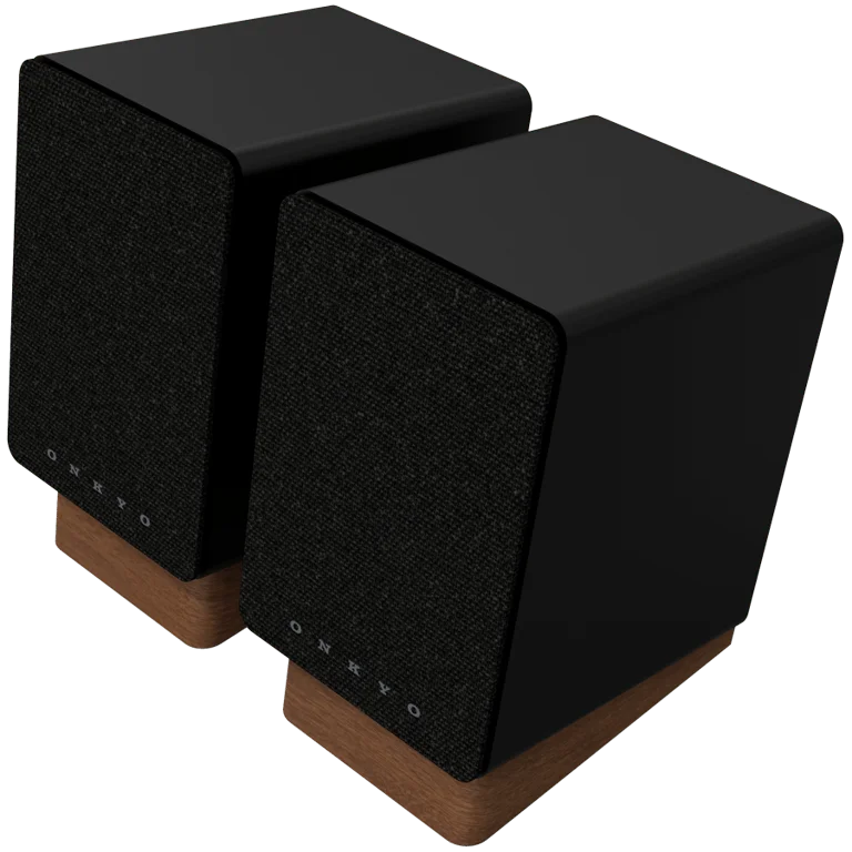Onkyo Creator Series GX-10DB Powered Speakers, Black, pair