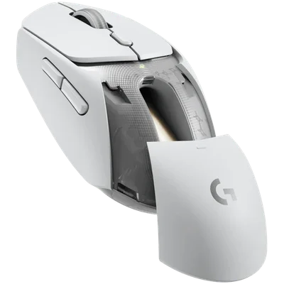 Гейминг мишка Logitech G309 LIGHTSPEED бяла, HERO 25K сензор, 11 бутона, 2.4 GHz/Bluetooth