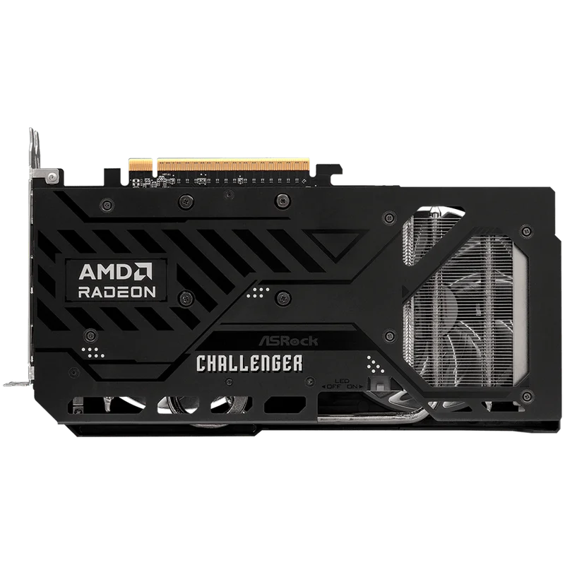 ASROCK Video Card AMD Radeon RX 9060 XT Challenger 16GB GDDR6 128-bit HDMI 2x DP
