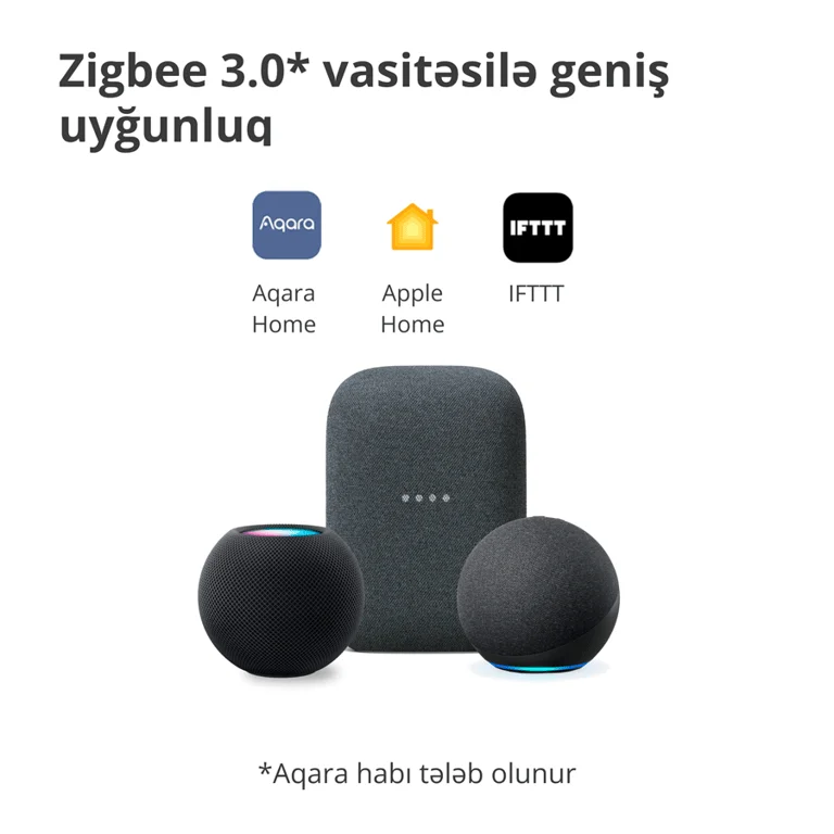 Сензор за вибрации Aqara DJT11LM Бял Zigbee