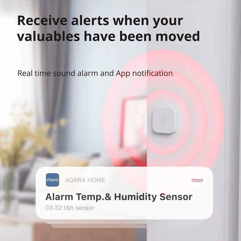 Сензор за вибрации Aqara DJT11LM Бял Zigbee