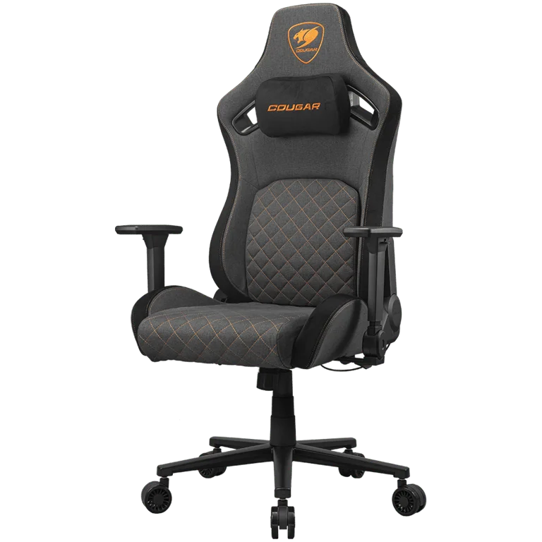 Гейминг стол COUGAR GAMING DEFENSOR F Черен/Сив