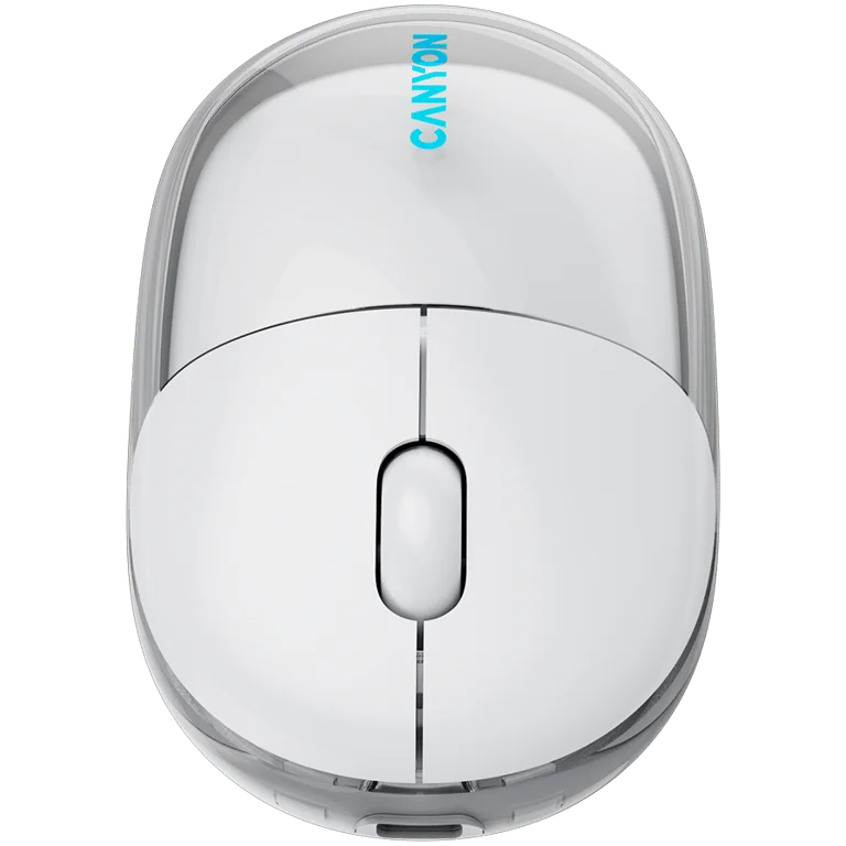 CANYON mouse OnClick 24 BT/ Wireless Transparent/White