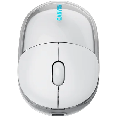 CANYON mouse OnClick 24 BT/ Wireless Transparent/White