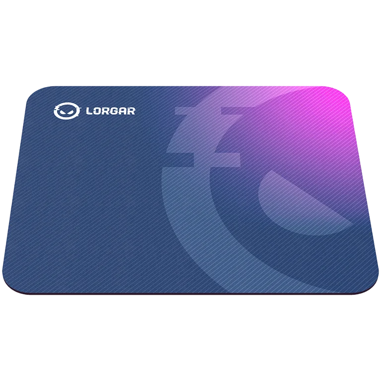 LORGAR Gaming Mouse Pad Main 133 Speed Purple