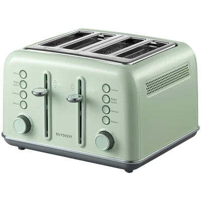 Тостер BUYDEEM DT640E, 4 филии, Cozy Greenish