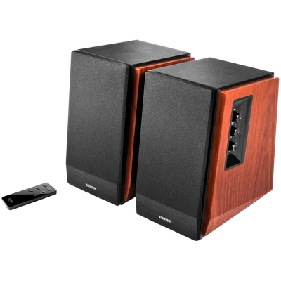 Тонколони Edifier – R1700BT, 2.0, Bluetooth 5.1, 66W, кафяви