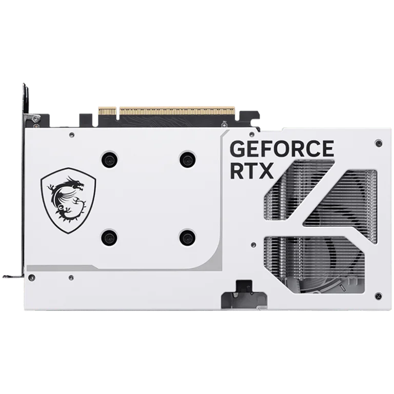 MSI Video Card NVIDIA GeForce RTX 5060 Ti 8G VENTUS 2X OC WHITE PLUS, 8GB GDDR7, 128-bit, 2617 MHz Boost, 4608 CUDA Cores, PCIe 5.0 (x8), 3x DP 2.1b, HDMI 2.1b, RAY TRACING, Dual Fan, 180W TDP, 8-pin PCIe Power, G-SYNC, 2-Slot, 3Y