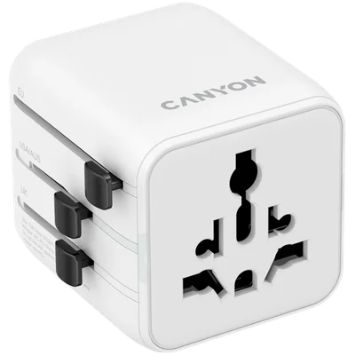 CANYON Travel Adapter OnTour One EU/UK/US/AUS White