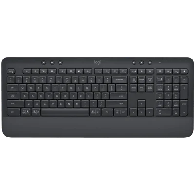 Клавиатура Logitech SIGNATURE K650 безжична Bluetooth, Graphite, US International