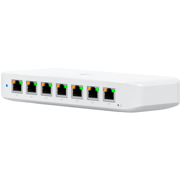 Мрежов суич UBIQUITI UniFi Ultra 60W USW-Ultra-60W-EU 8 порта 1GbE PoE+